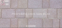 Adoquin Holanda multiformato abujardado COBRE